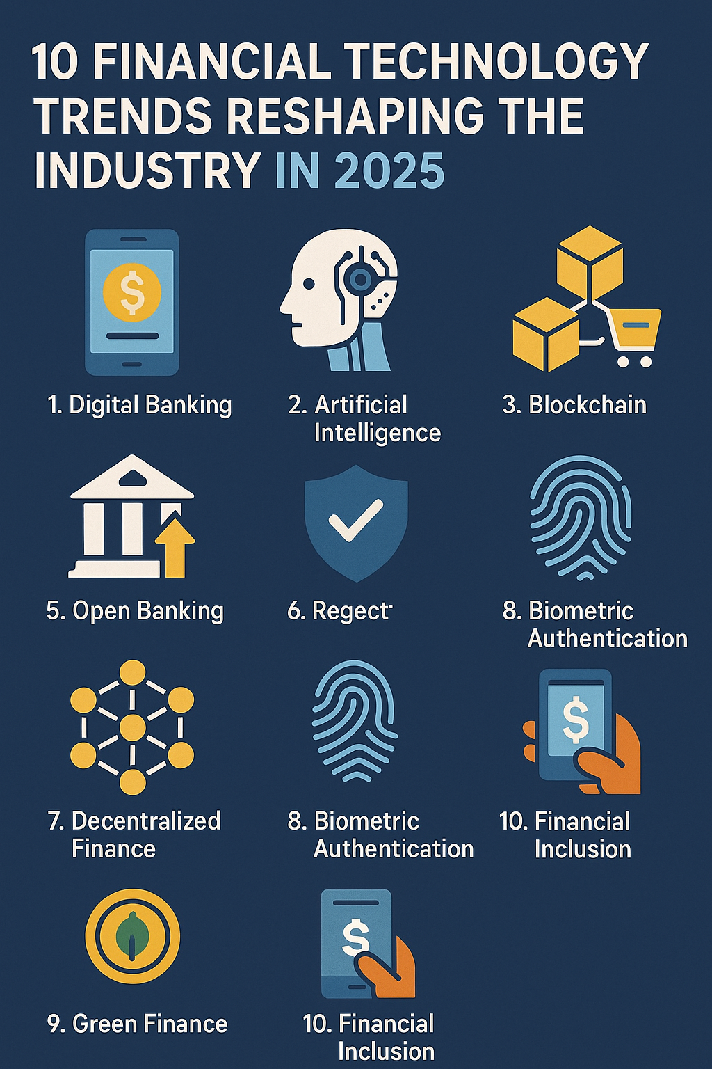 10 Financial Technology Trends Reshaping The Industry In 2025